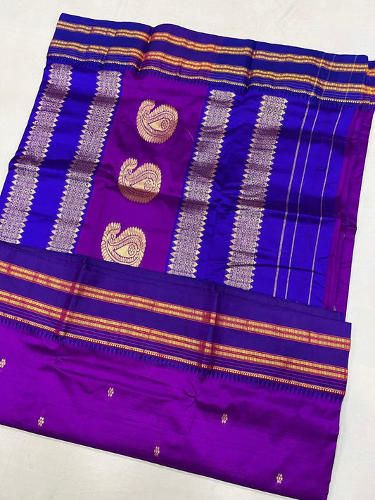 Narayanpeth Pure Silk Saree