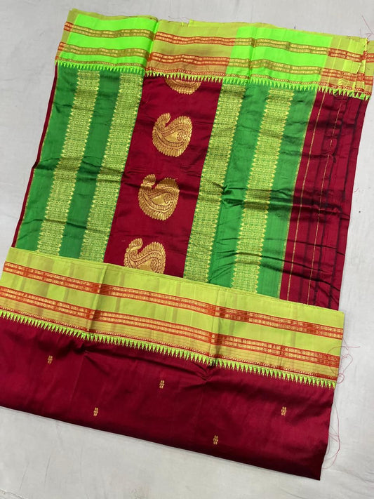 Narayanpeth Pure Silk Saree