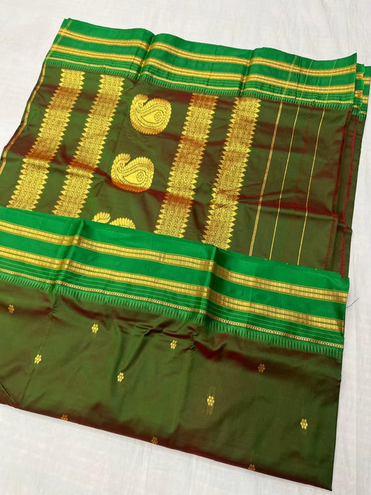 Narayanpeth Pure Silk Saree