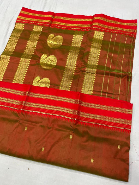 Narayanpeth Pure Silk Saree