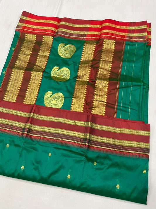 Narayanpeth Pure Silk Saree
