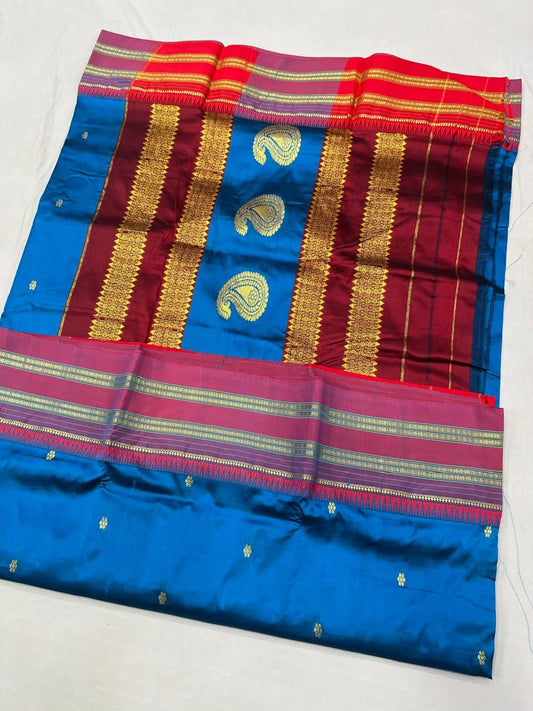 Narayanpeth Pure Silk Saree
