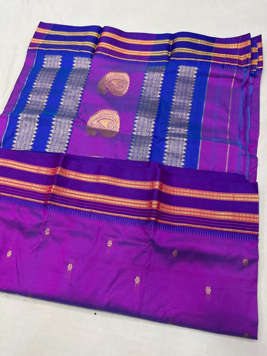Narayanpeth Pure Silk Saree