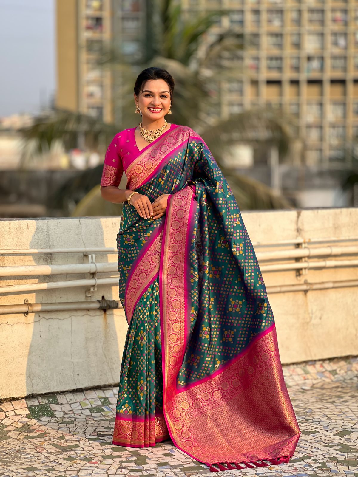 ZARI IKKAT PATOLA SAREES