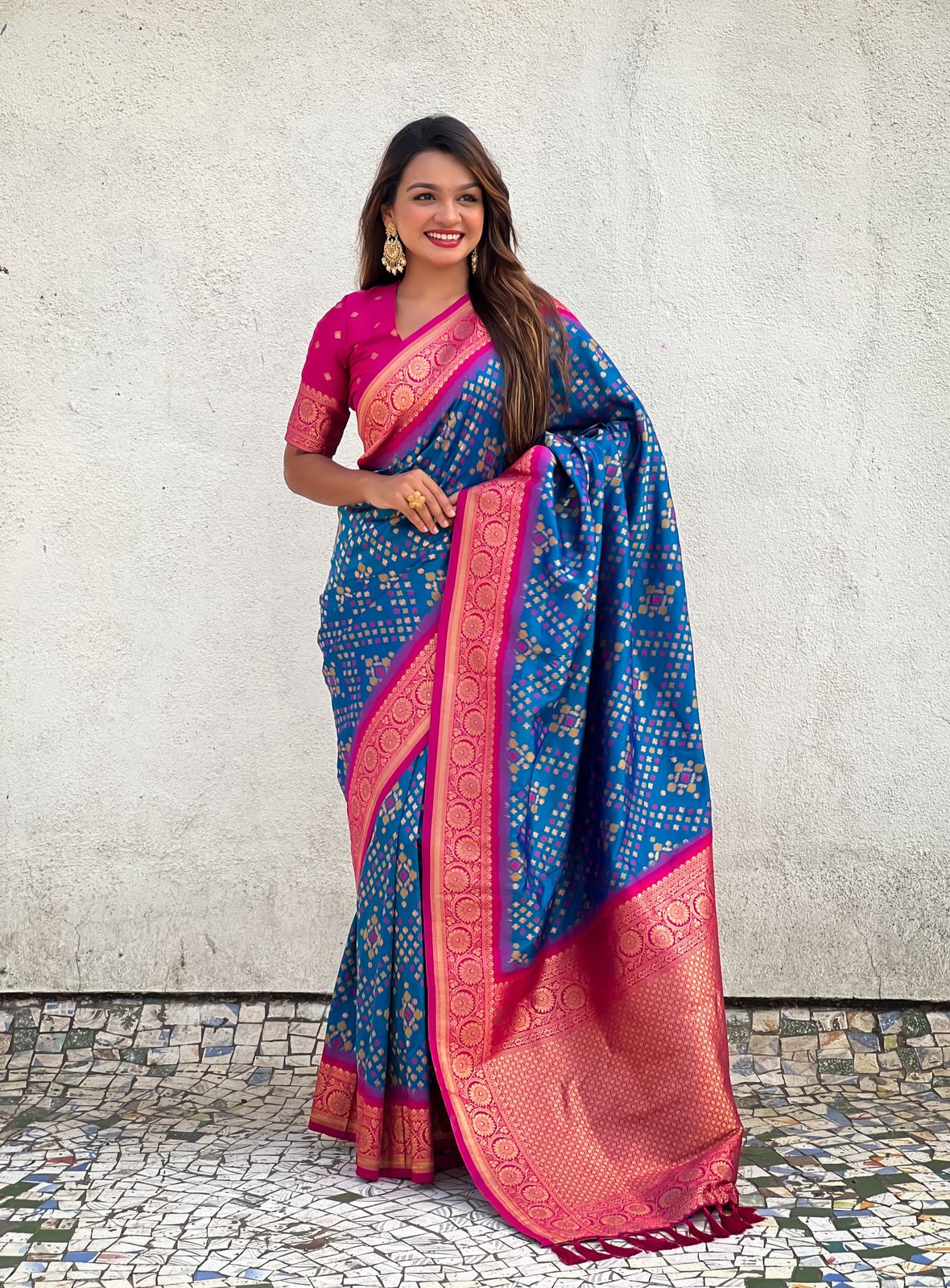 ZARI IKKAT PATOLA SAREES