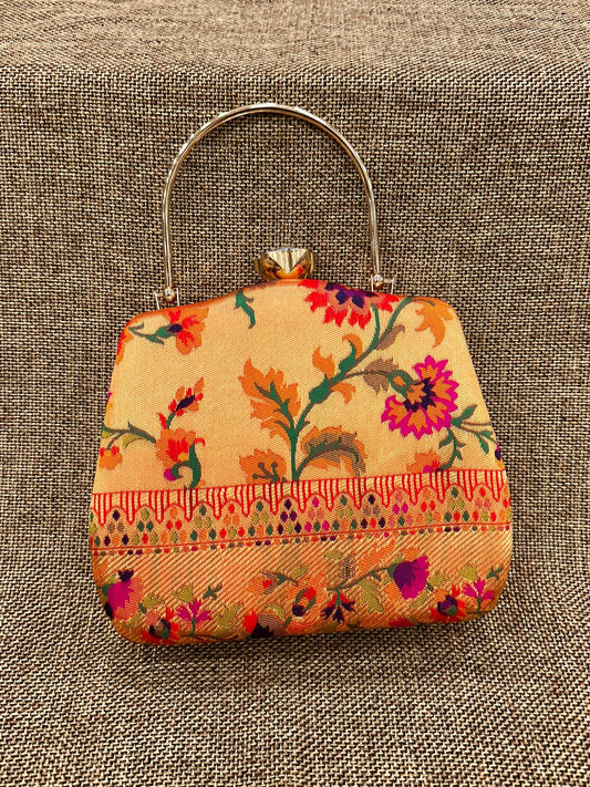Premium Paithani Clutch
