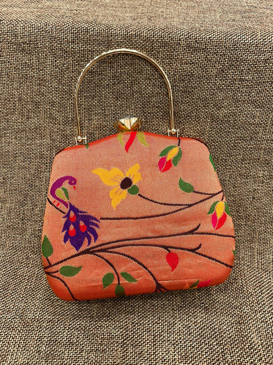 Premium Paithani Clutch