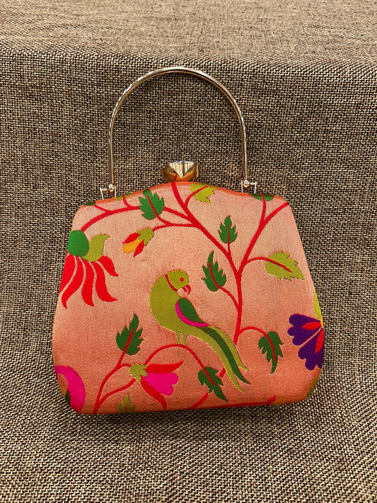 Premium Paithani Clutch