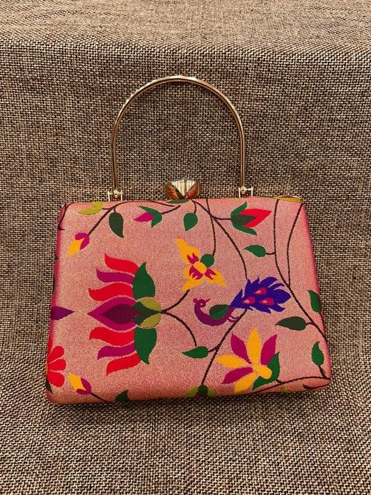 Premium Paithani Clutch