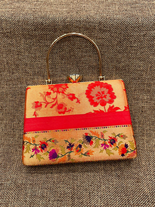 Premium Paithani Clutch