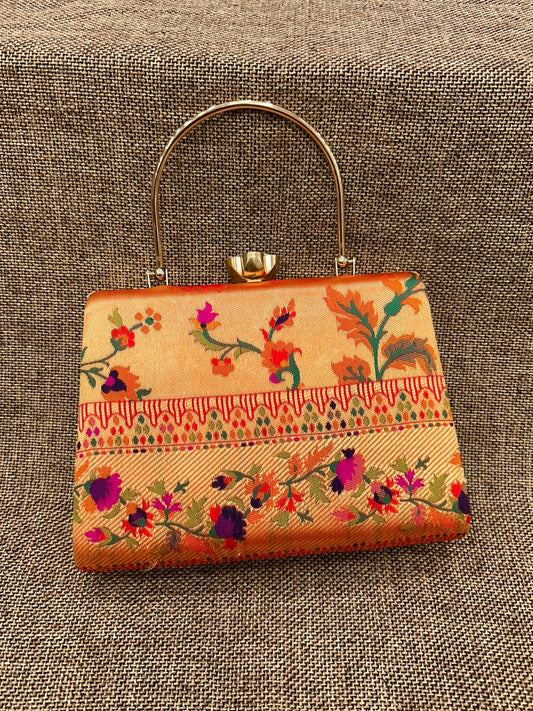 Premium Paithani Clutch