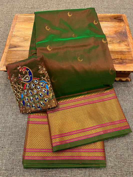 Chandrakor Paithani Saree