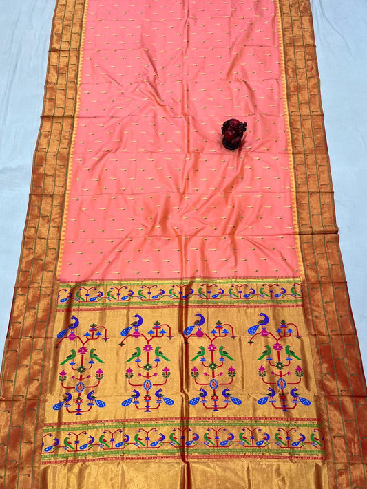 Muniya paithani Saree