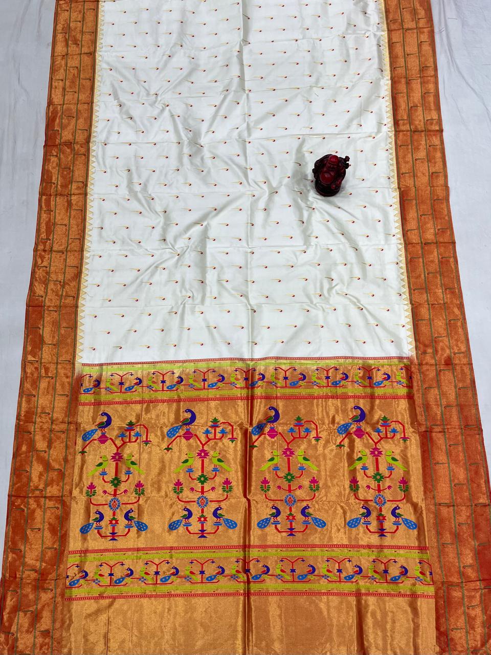 Muniya paithani Saree