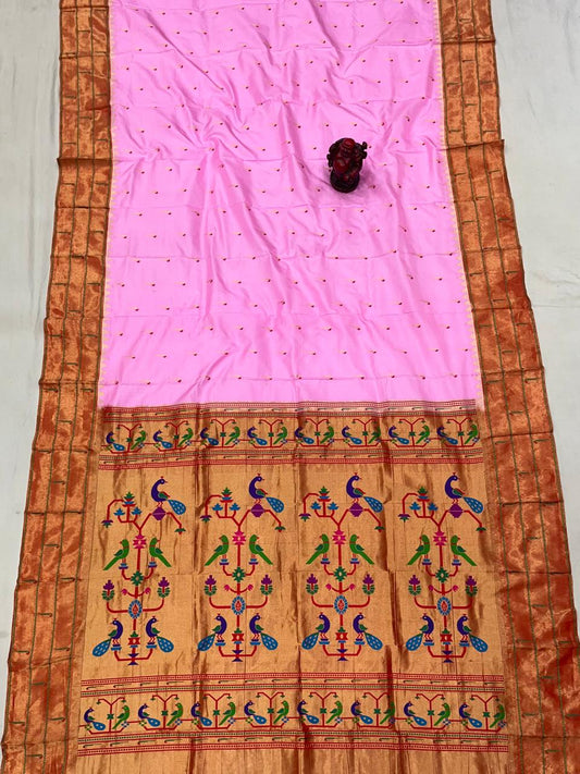 Muniya paithani Saree