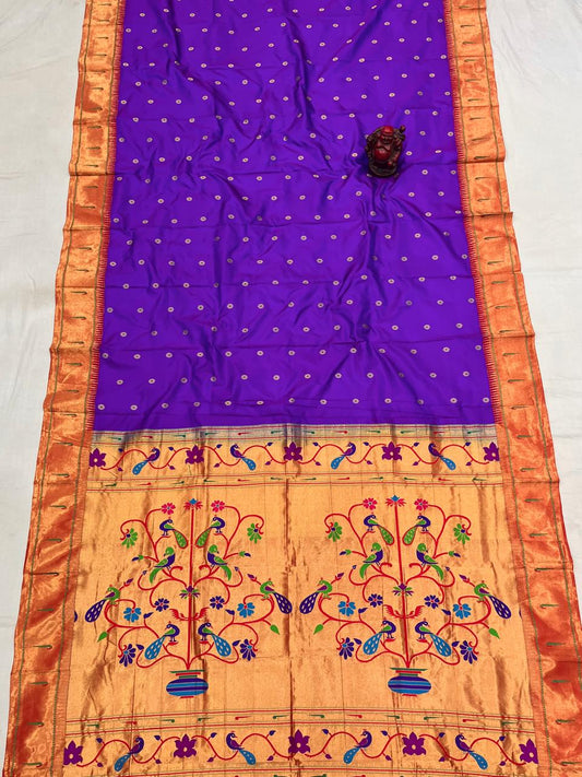 Muniya paithani Saree