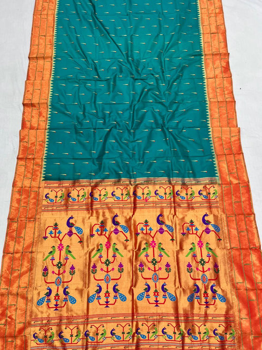 Muniya paithani Saree