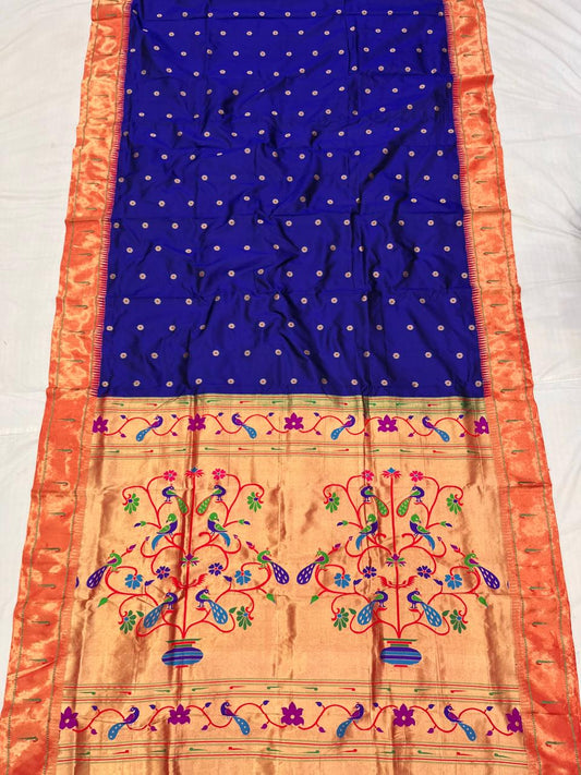 Muniya paithani Saree