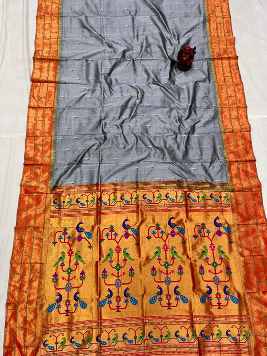 Muniya paithani Saree