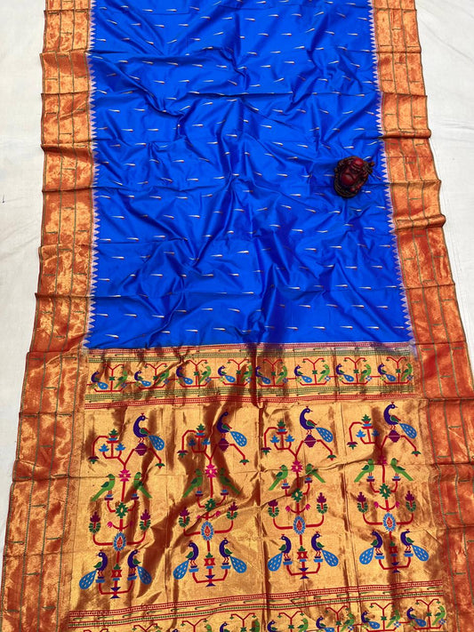 Muniya paithani Saree