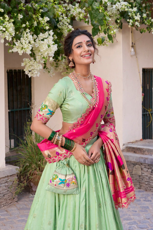 Paithani Lehanga Choli