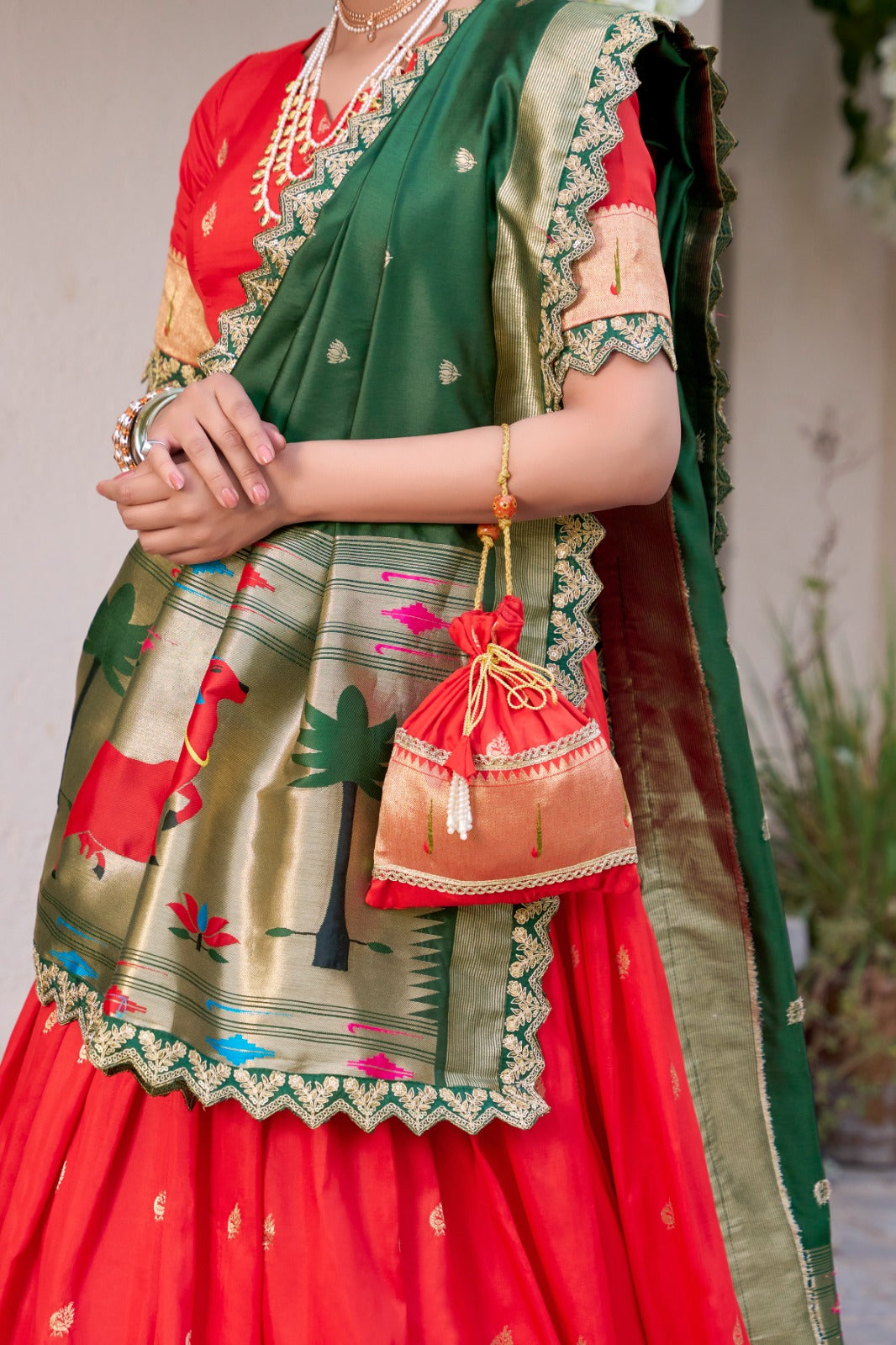 Paithani Lehanga Choli