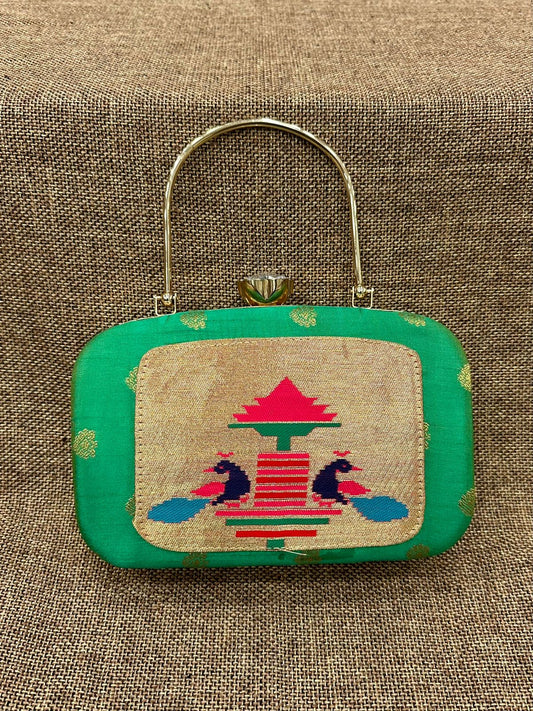 Paithani Clutch