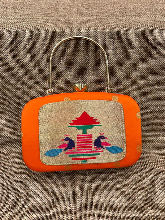 Paithani Clutch