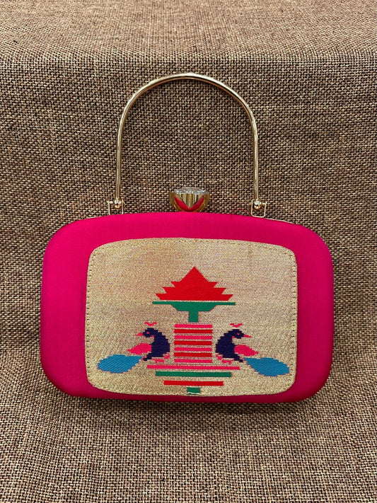 Paithani Clutch