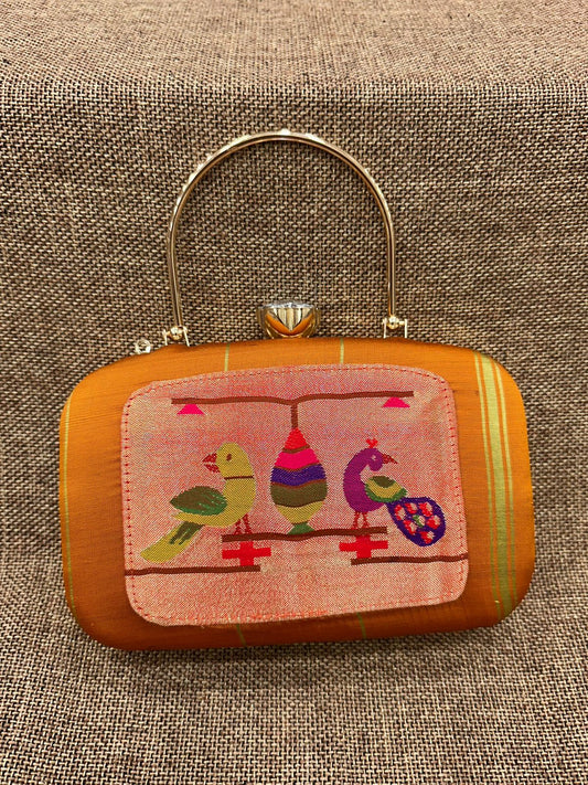 Paithani Clutch