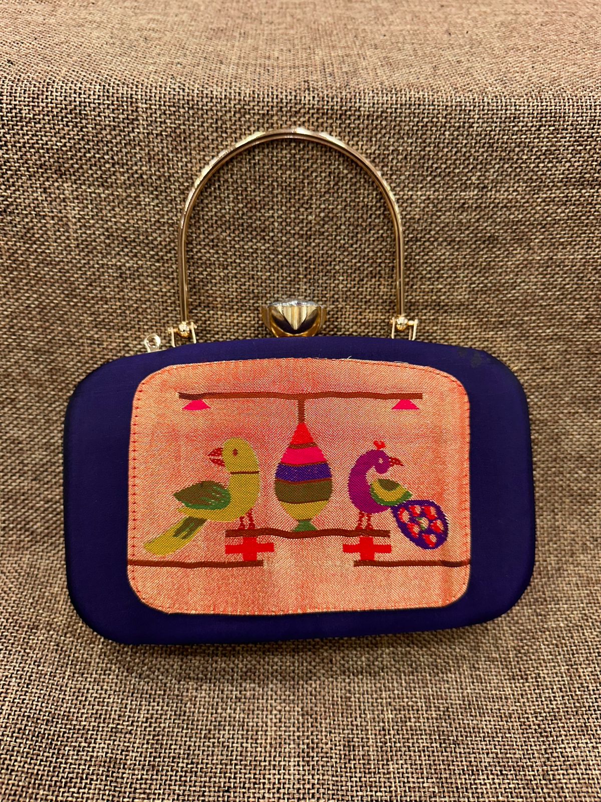 Paithani Clutch