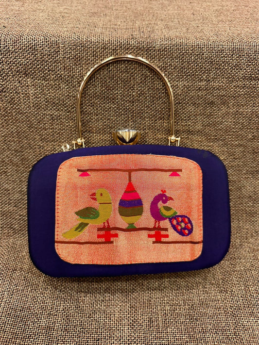 Paithani Clutch