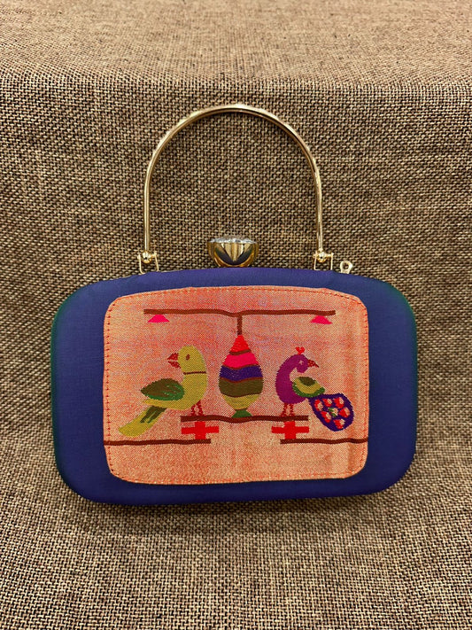 Paithani Clutch