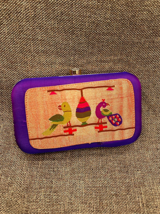 Paithani Clutch