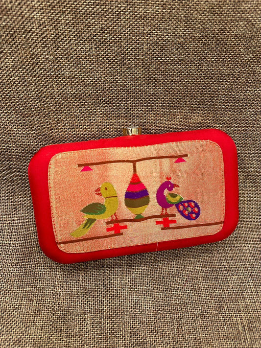 Paithani Clutch