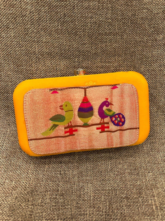 Paithani Clutch