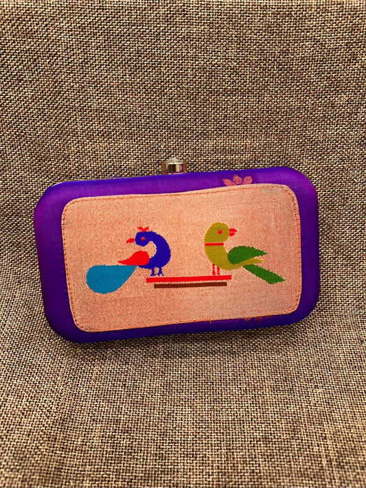 Paithani Clutch