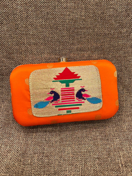 Paithani Clutch