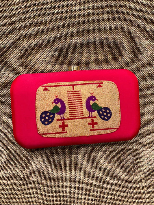 Paithani Clutch