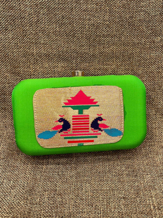 Paithani Clutch