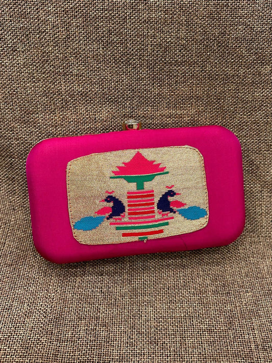Paithani Clutch