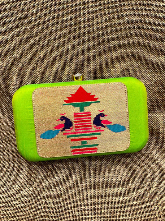 Paithani Clutch