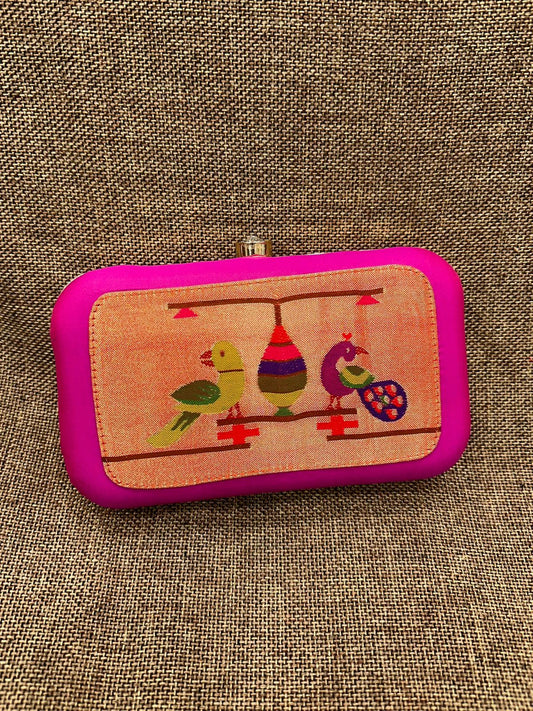 Paithani Clutch