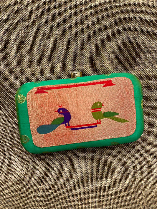 Paithani Clutch
