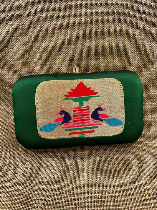 Paithani Clutch