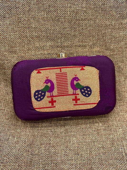 Paithani Clutch