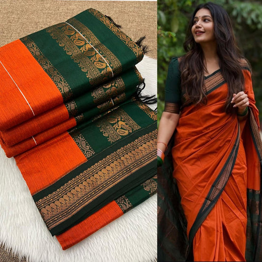 Kalyani Cotton Gadwal Saree