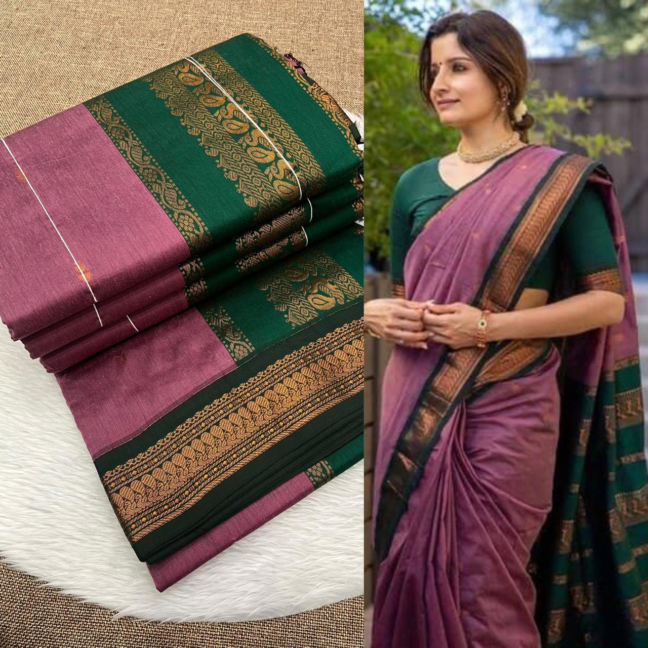 Kalyani Cotton Gadwal Saree