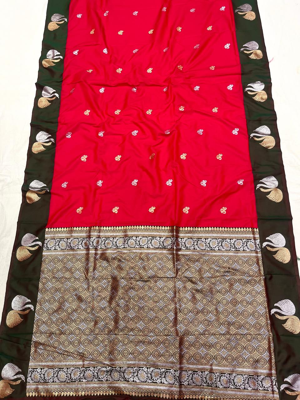 Swan Paithani Saree&nbsp;