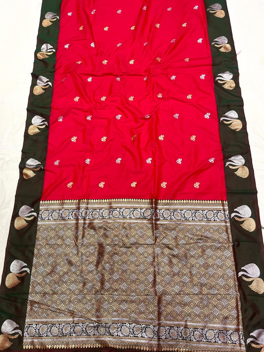 Swan Paithani Saree&nbsp;